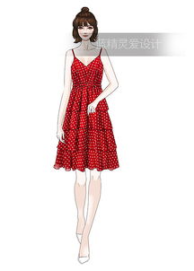 電商服裝手繪插畫 提升產品視覺魅力的藝術利器