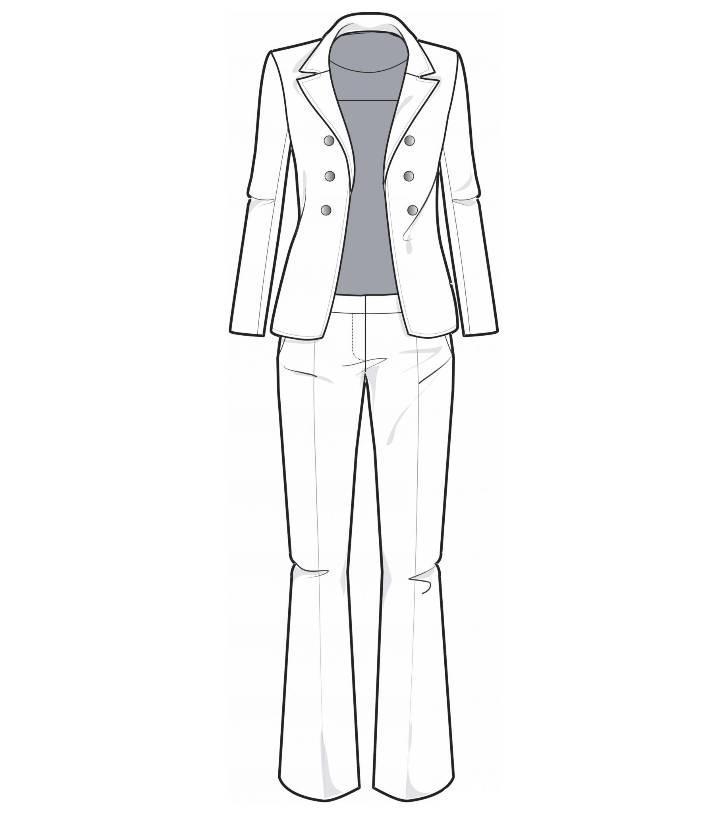 典雅新風(fēng)尚 女裝正裝套裝的設(shè)計演變與款式解析