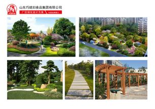 淄博凱創園林匠心設計山東巧媳婦食品集團園林景觀，融合生態與企業美學